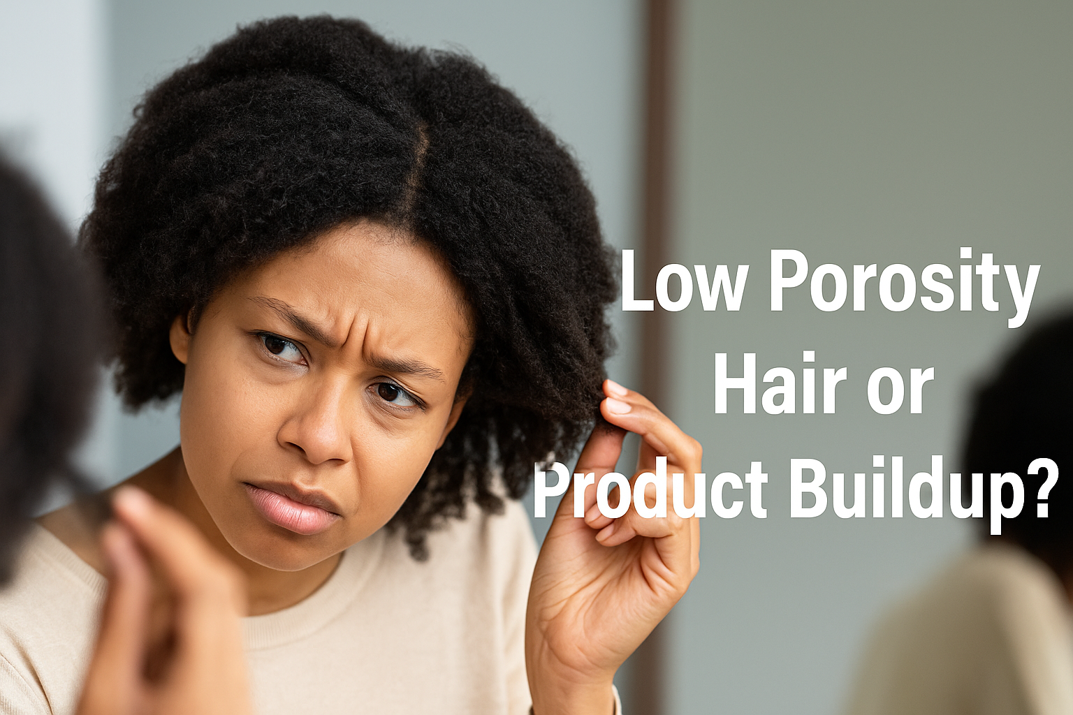 Low Porosity Hair or Product Buildup?