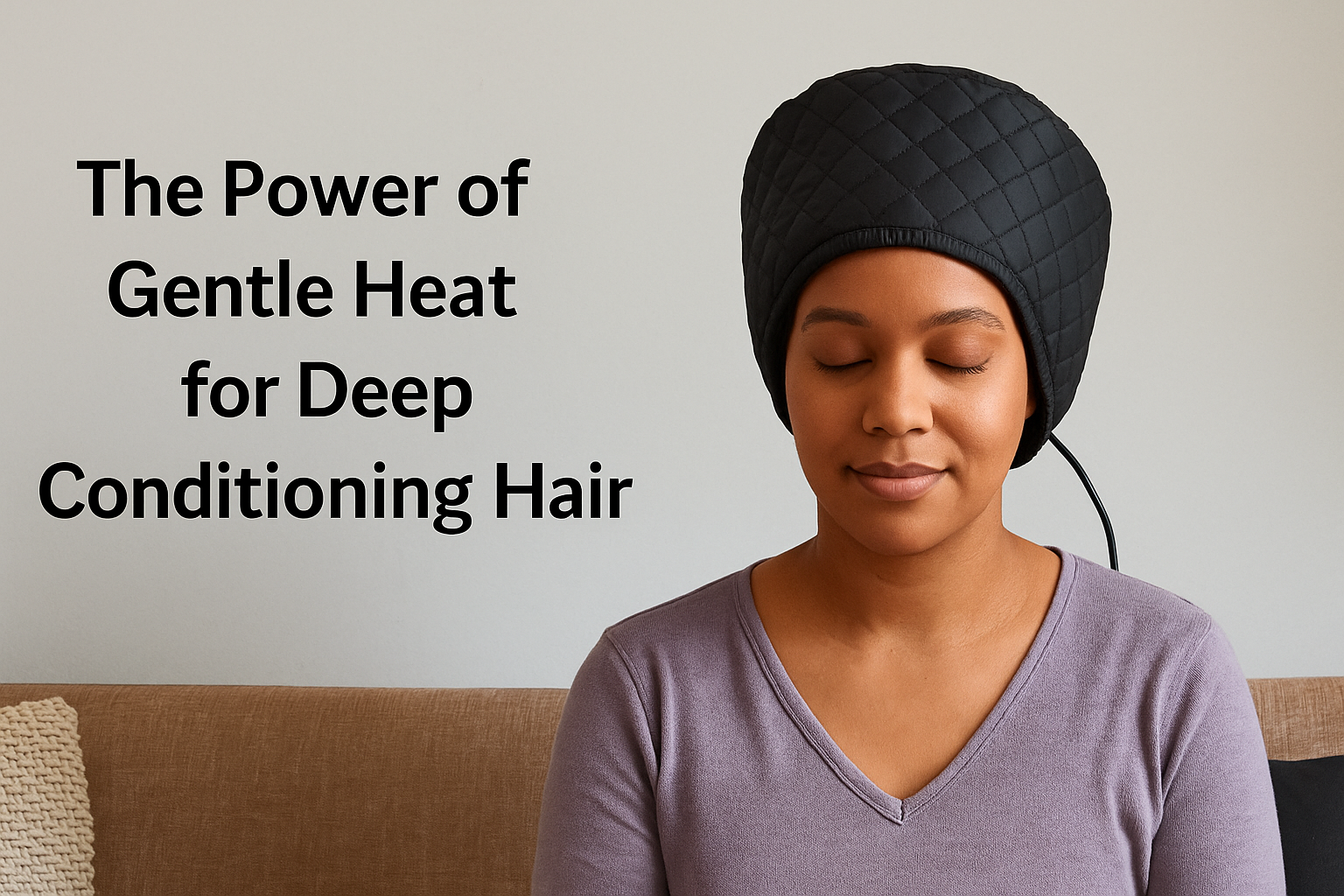 The Power of Gentle Heat for Deep Conditioning Hair