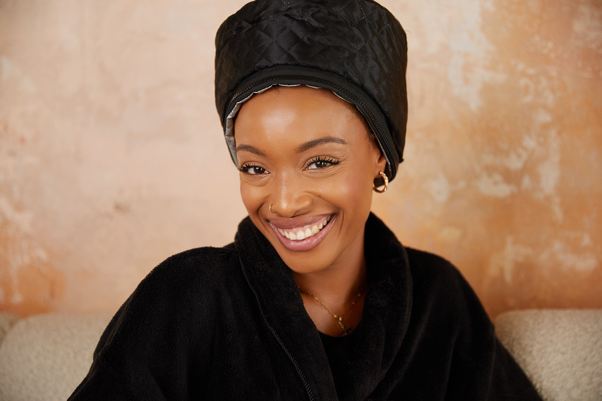 How To Love Your Afro - Self Care Bundle BLACK HAT (HEAT HAT TO BE DISPATCHED JAN 2026)