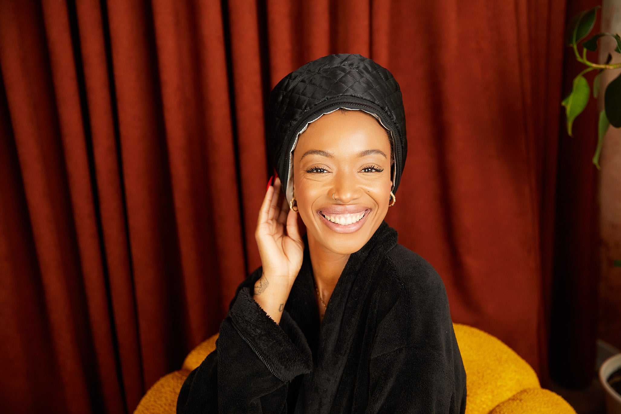 How To Love Your Afro - Self Care Bundle BLACK HAT (HEAT HAT TO BE DISPATCHED JAN 2026)
