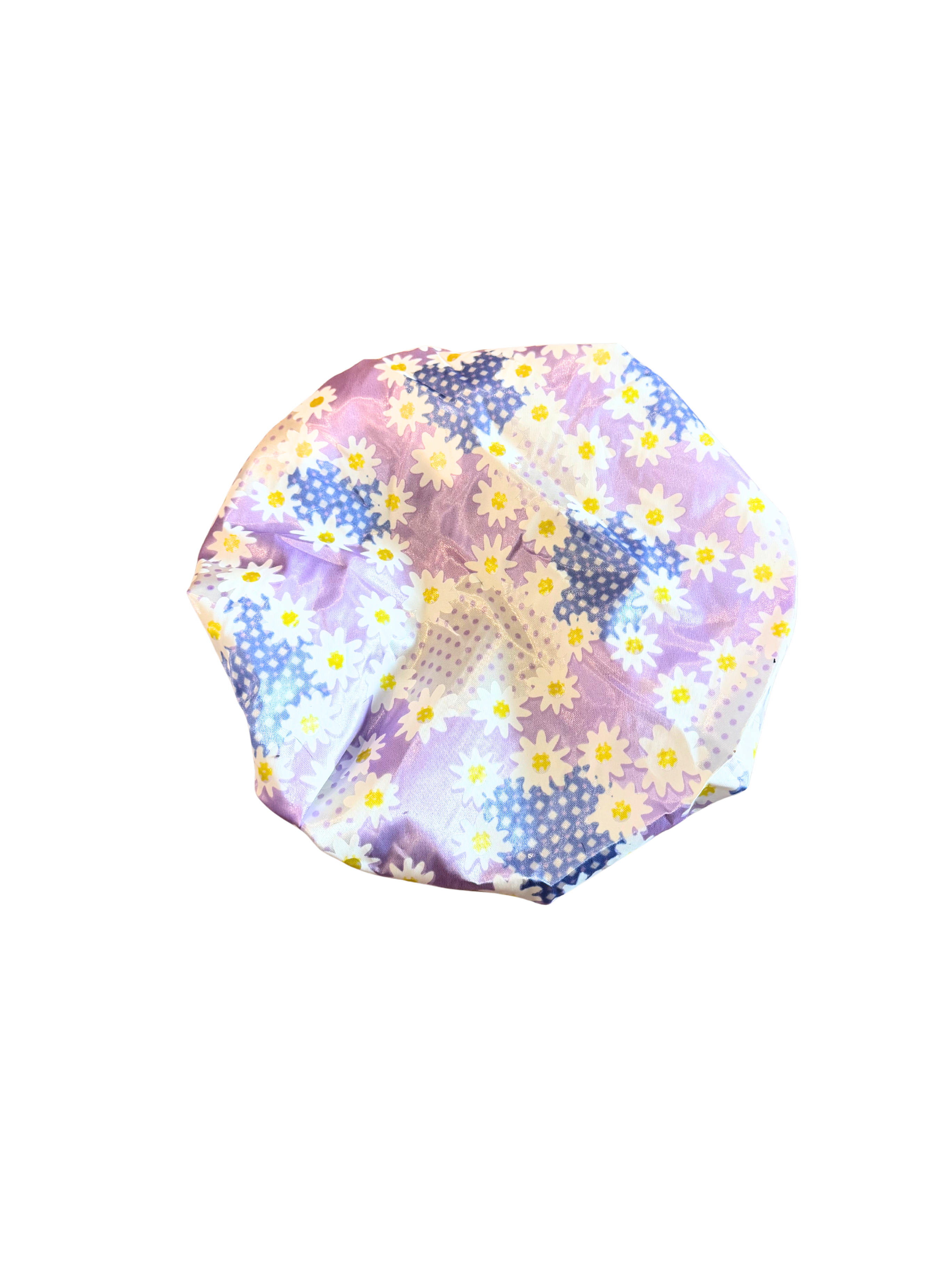 Firm Floral Spare Shower Cap