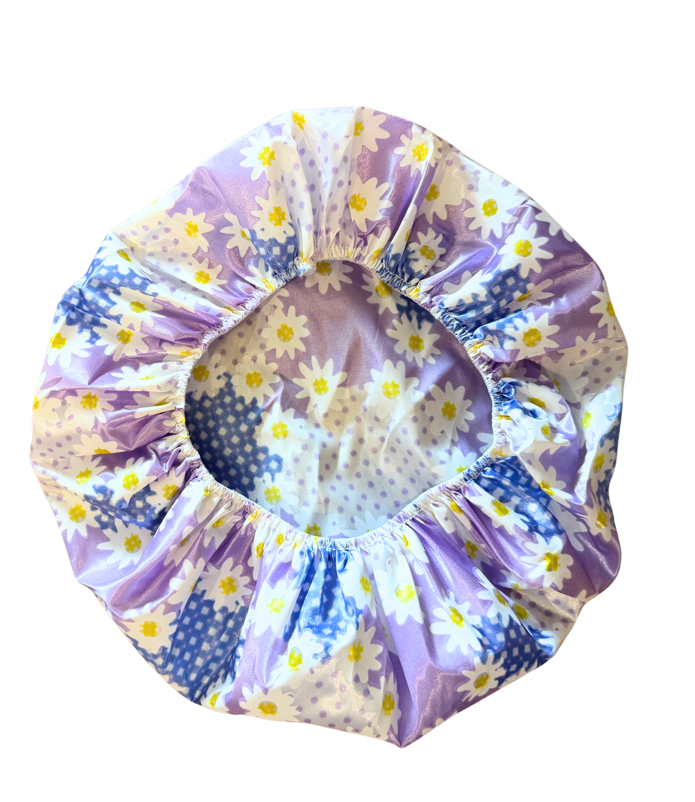 Firm Floral Spare Shower Cap