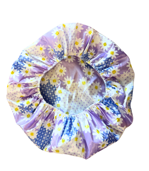 Firm Floral Spare Shower Cap