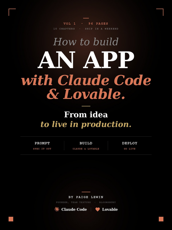 How to Build an App with Claude Code & Lovable.dev