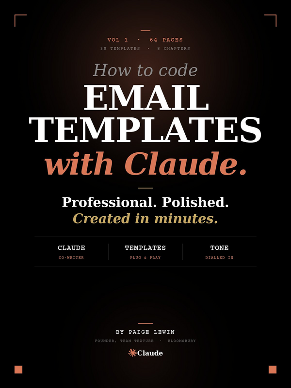How to Code Email Templates with Claude AI
